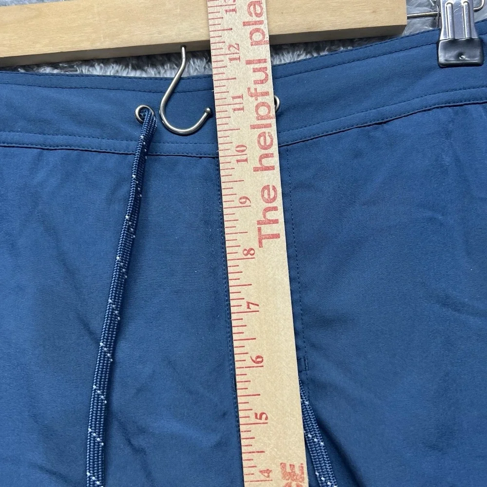 Fair Harbor The One Hybrid Shorts Mens Large Blue Lined Classic Casual Beach